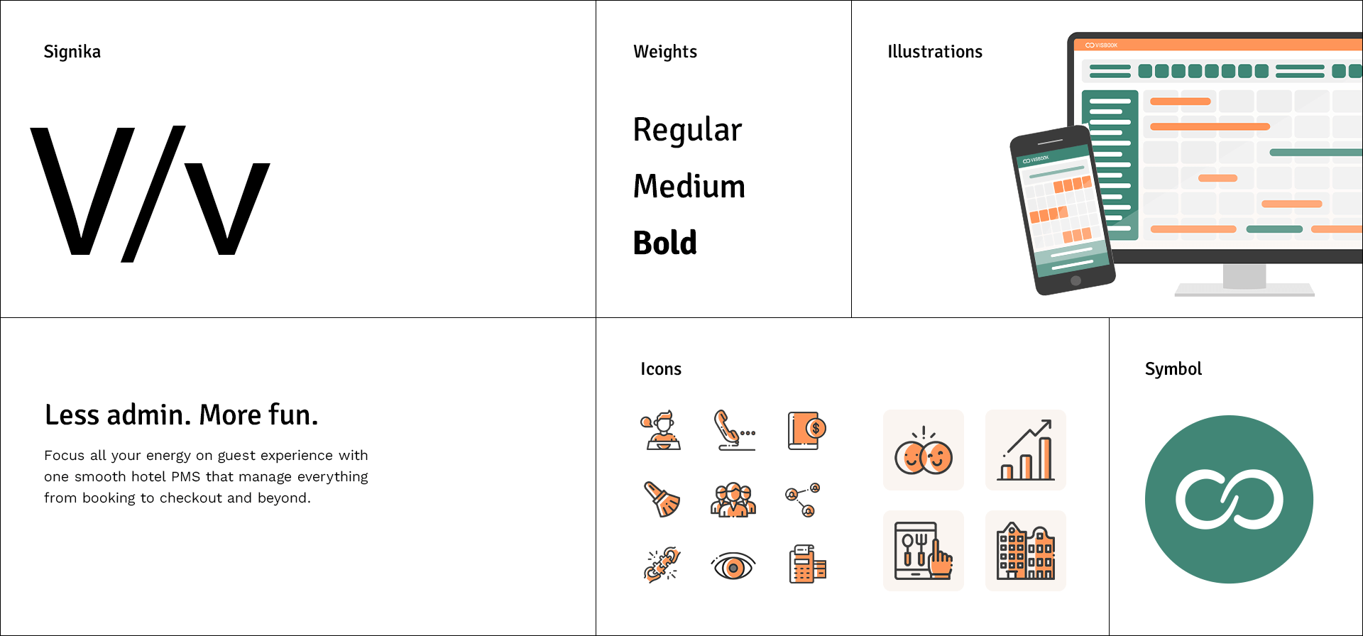 Visbook Grafisk profil