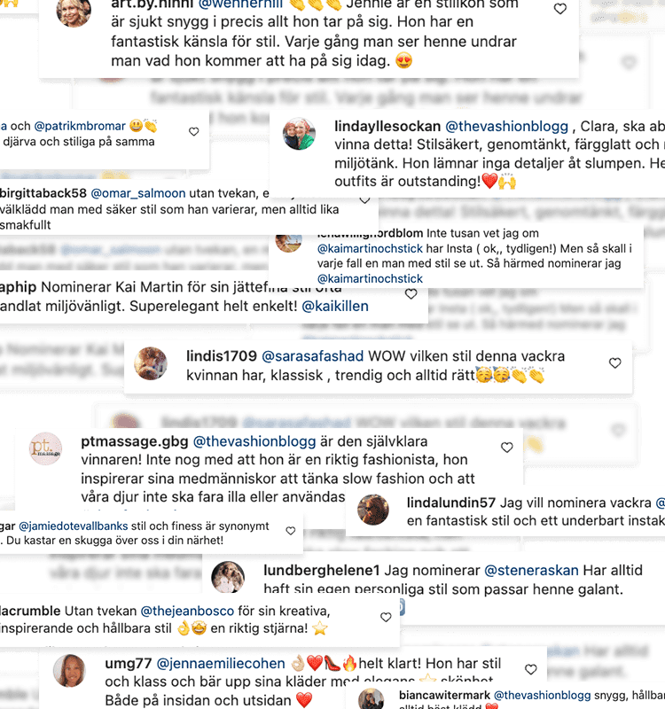 Nordstan kampanj göteborgs bäst klädda kommentarer