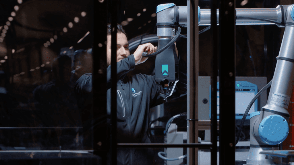 tekniker med right Hand robotics